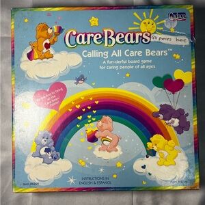 Vintage Calling All Care Bears Board Game Cadaco 2003 Complete w/ Box
